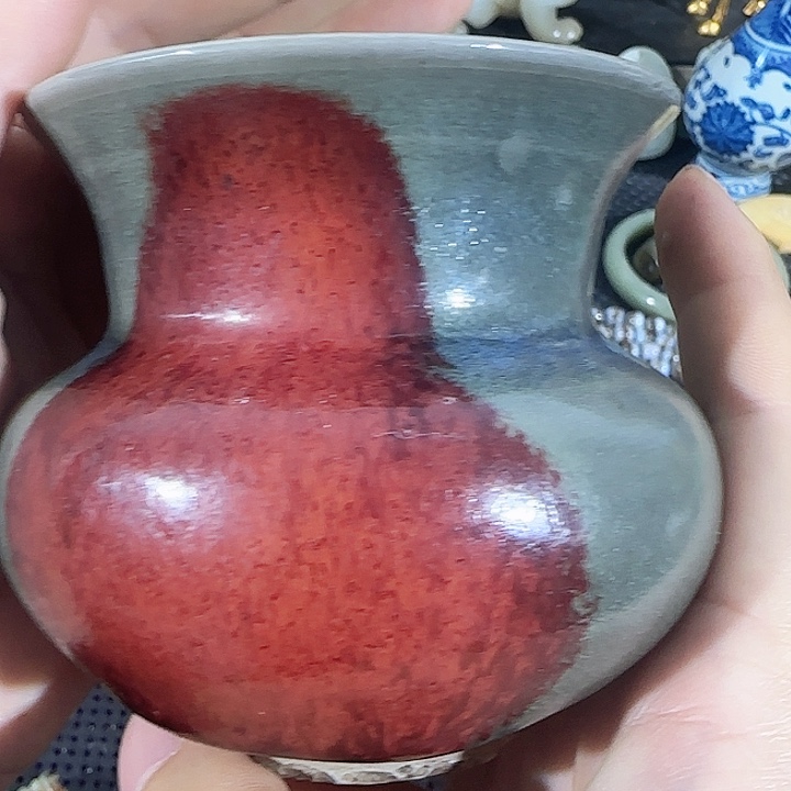 瓷片瓷器白梨摆件创意瓷器33