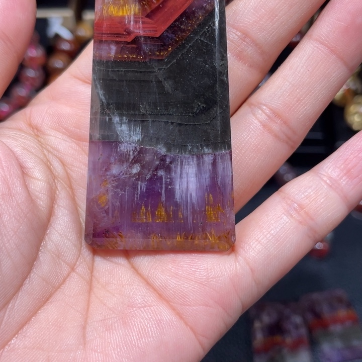 水晶颈饰未镶嵌❤****极光吊坠