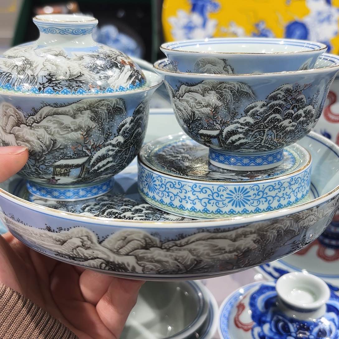 瓷片景德镇瓷器艺术
