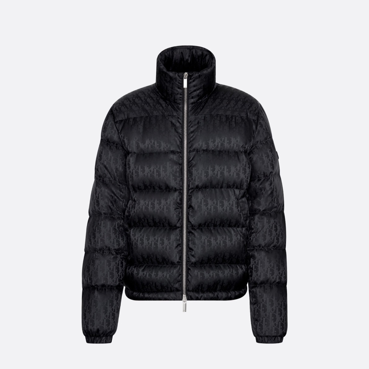95新 DIOR/迪奥 黑色满印羽绒服 54码/95新/公价27000 瑕疵如图