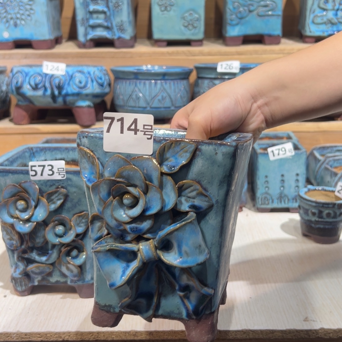 尚雅陶坊多肉花盆，内口径11