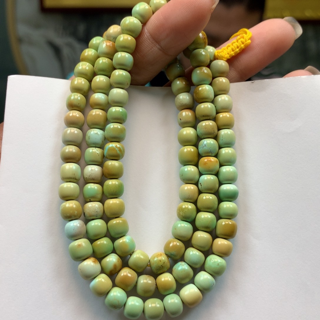 绿松石长链未镶嵌