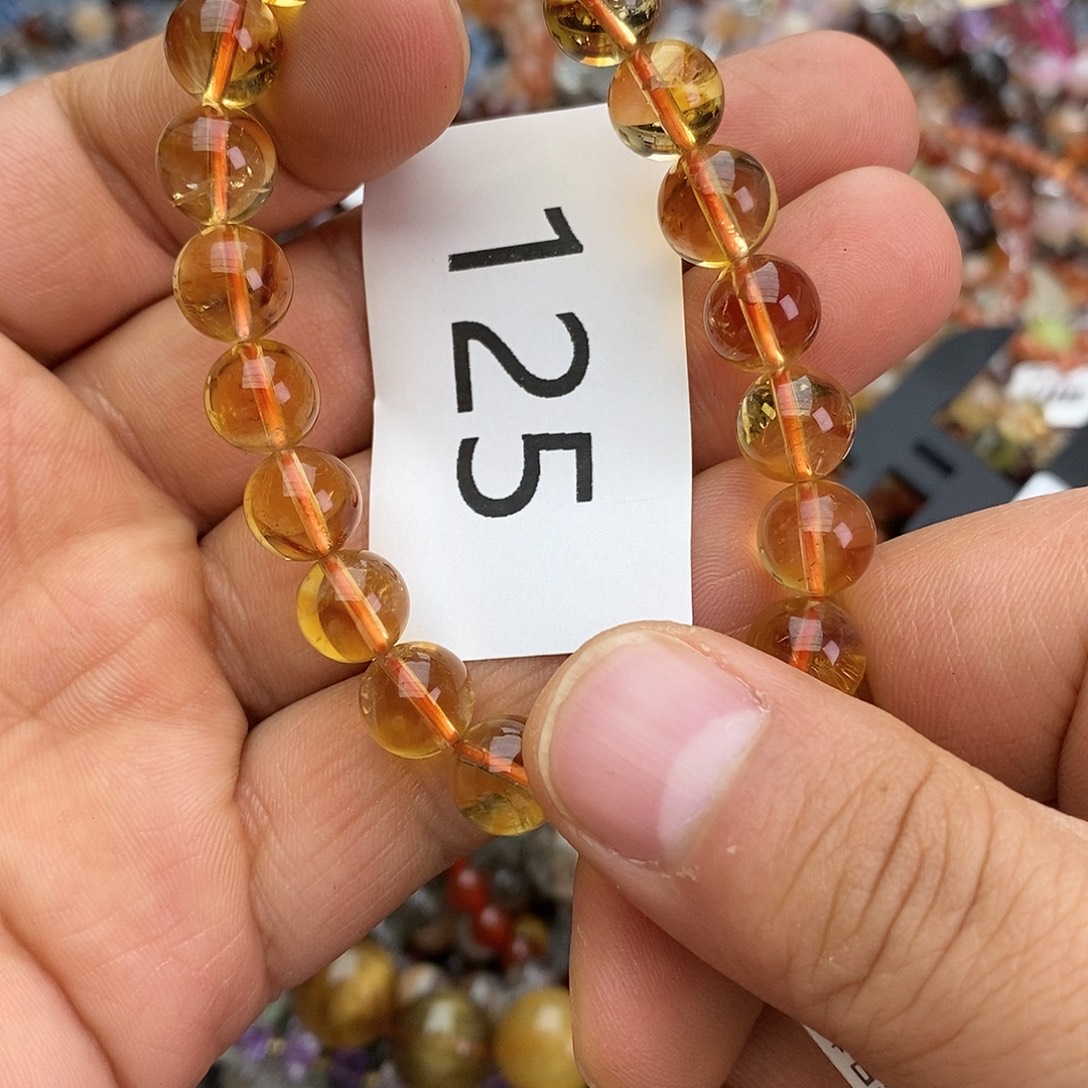 未镶嵌水晶手链手链