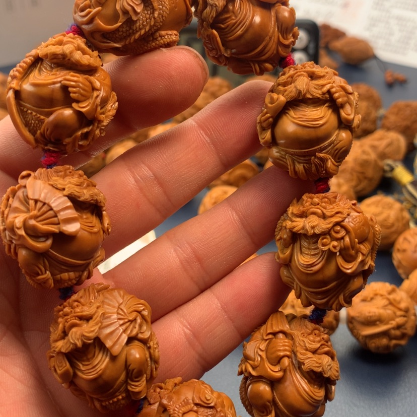【闪购商品】橄榄核手串/手链蔡*伟钟馗伏魔