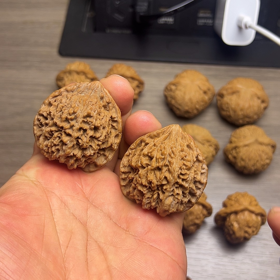 吊坠文玩核桃满天星43