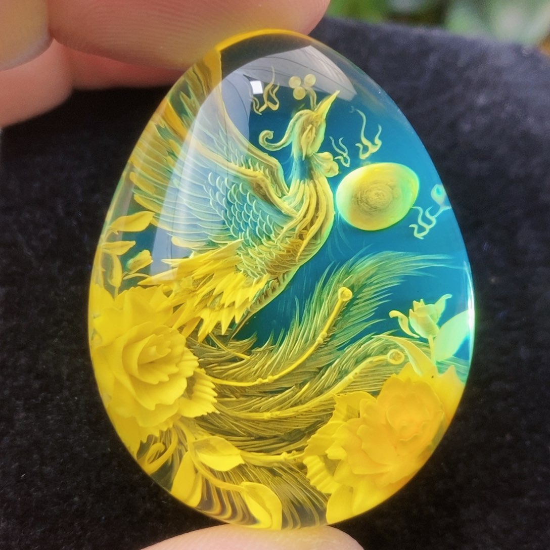 【闪购商品】金珀吊坠(不含链)未镶嵌