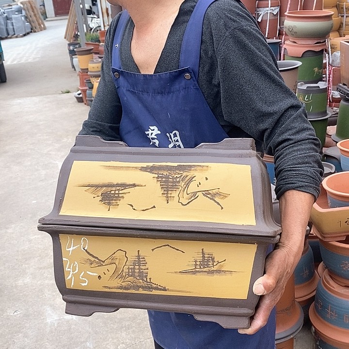 紫砂花盆紫砂花盆