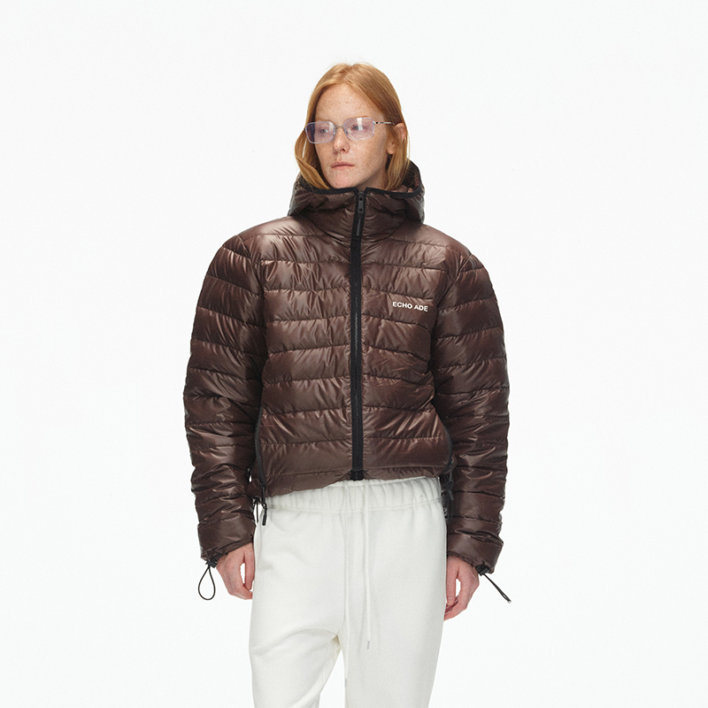 【ECHOADE】新品长期主义“零”重力 云感柔肤宽松廓形连帽羽绒服外套