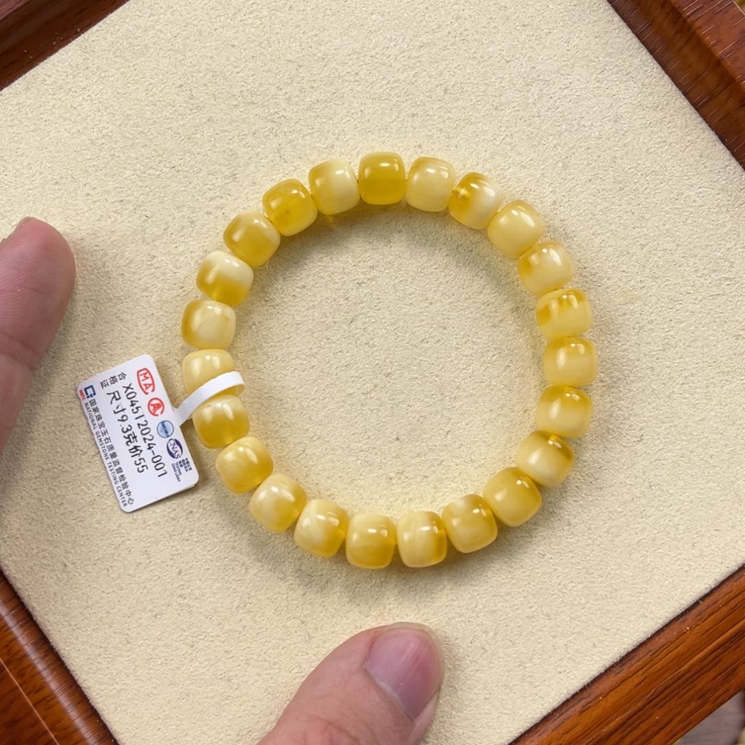 蜜蜡手串未镶嵌蜜蜡手串9.3mm