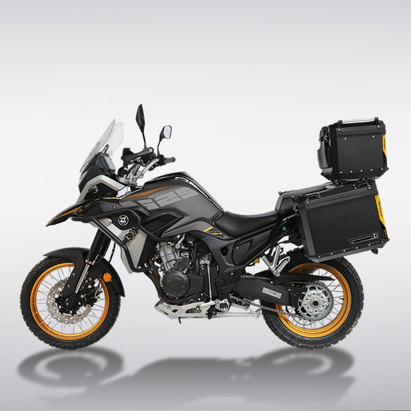 适用凯越525X铝合金三箱快拆防水边箱尾箱改装件配件边架尾架