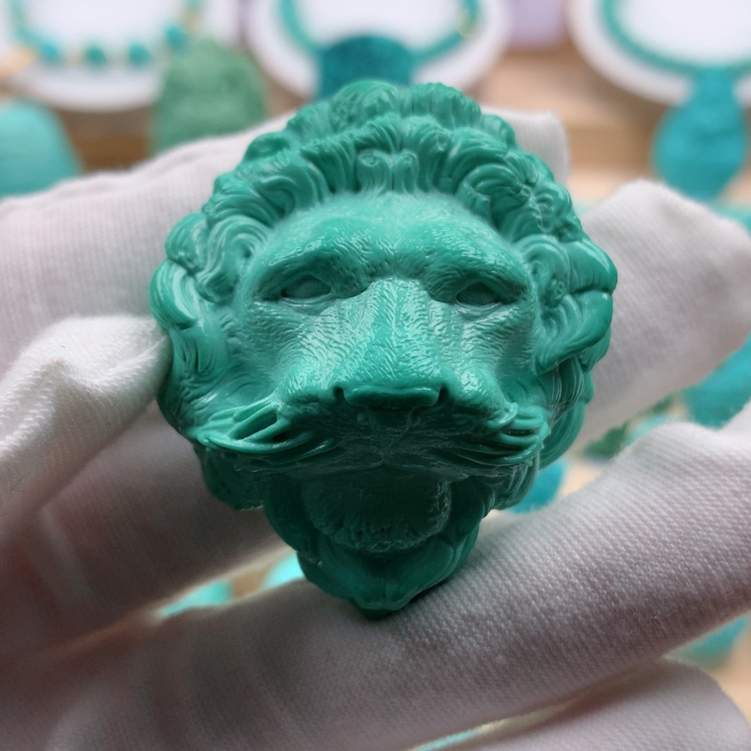 绿松石珠宝奇石未镶嵌