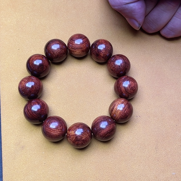 黄花梨/降香黄檀手串/手链2.0油梨老料手串