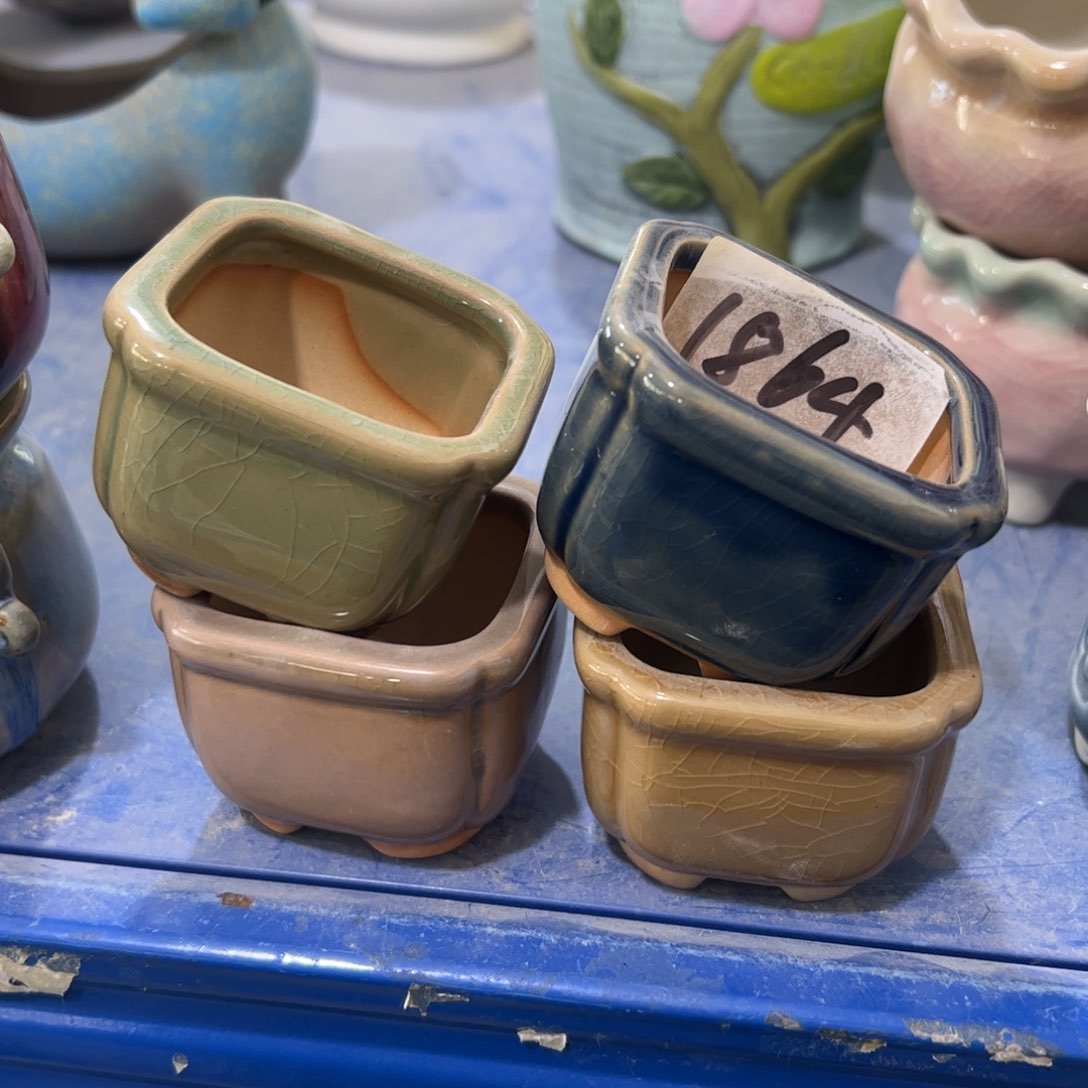 陶瓷多肉小花盆@@1864