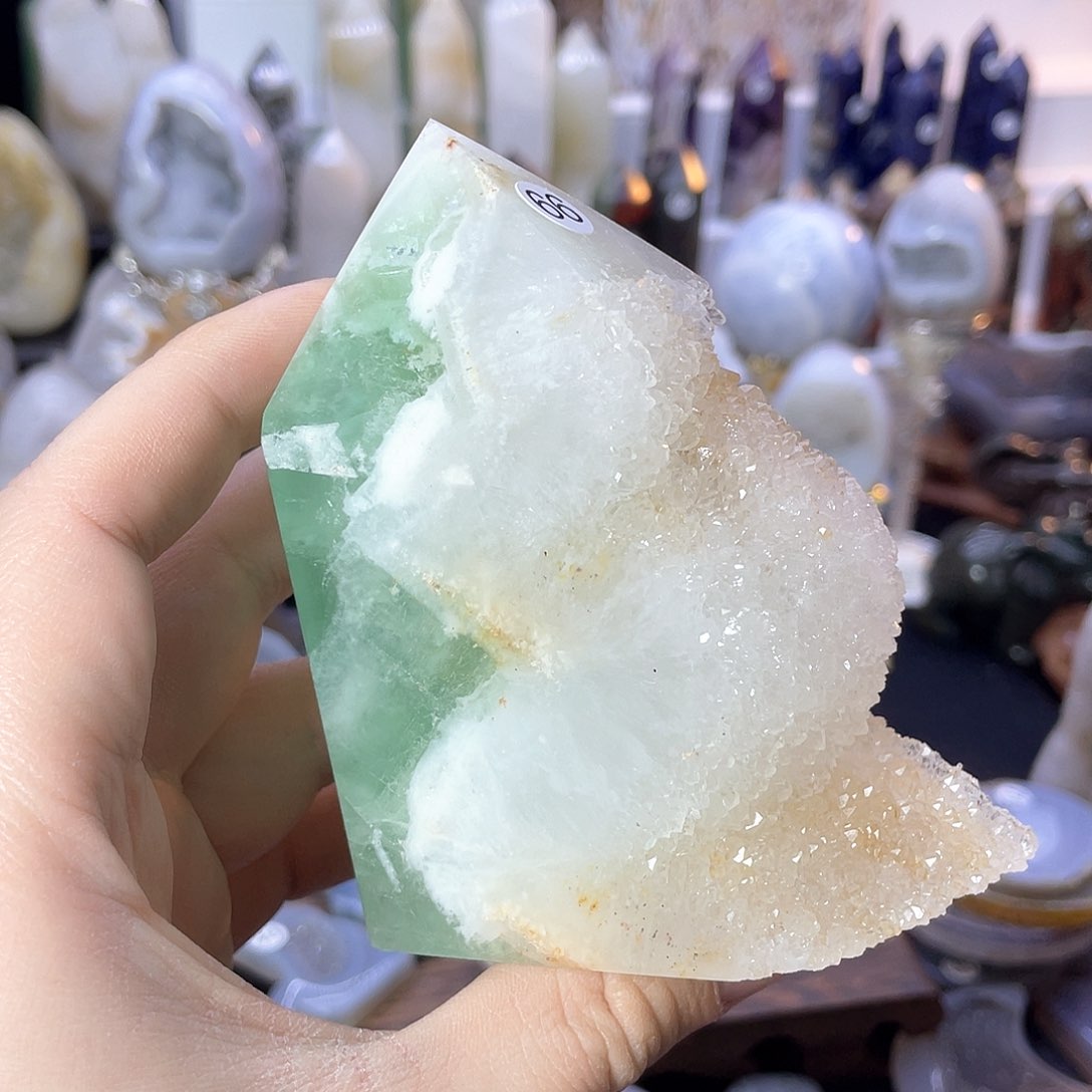 水晶绿色系未镶嵌