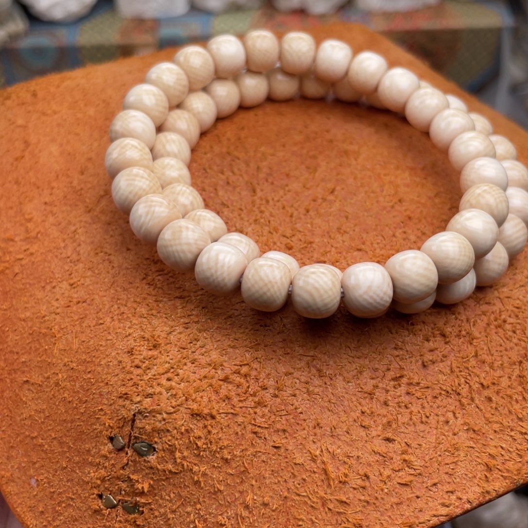 手串/手链/手镯猛犸象牙7*8极品满纹