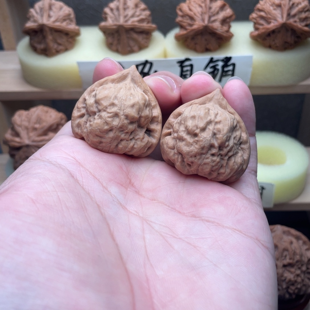 文玩核桃吊坠全品古蝉34.5交友价