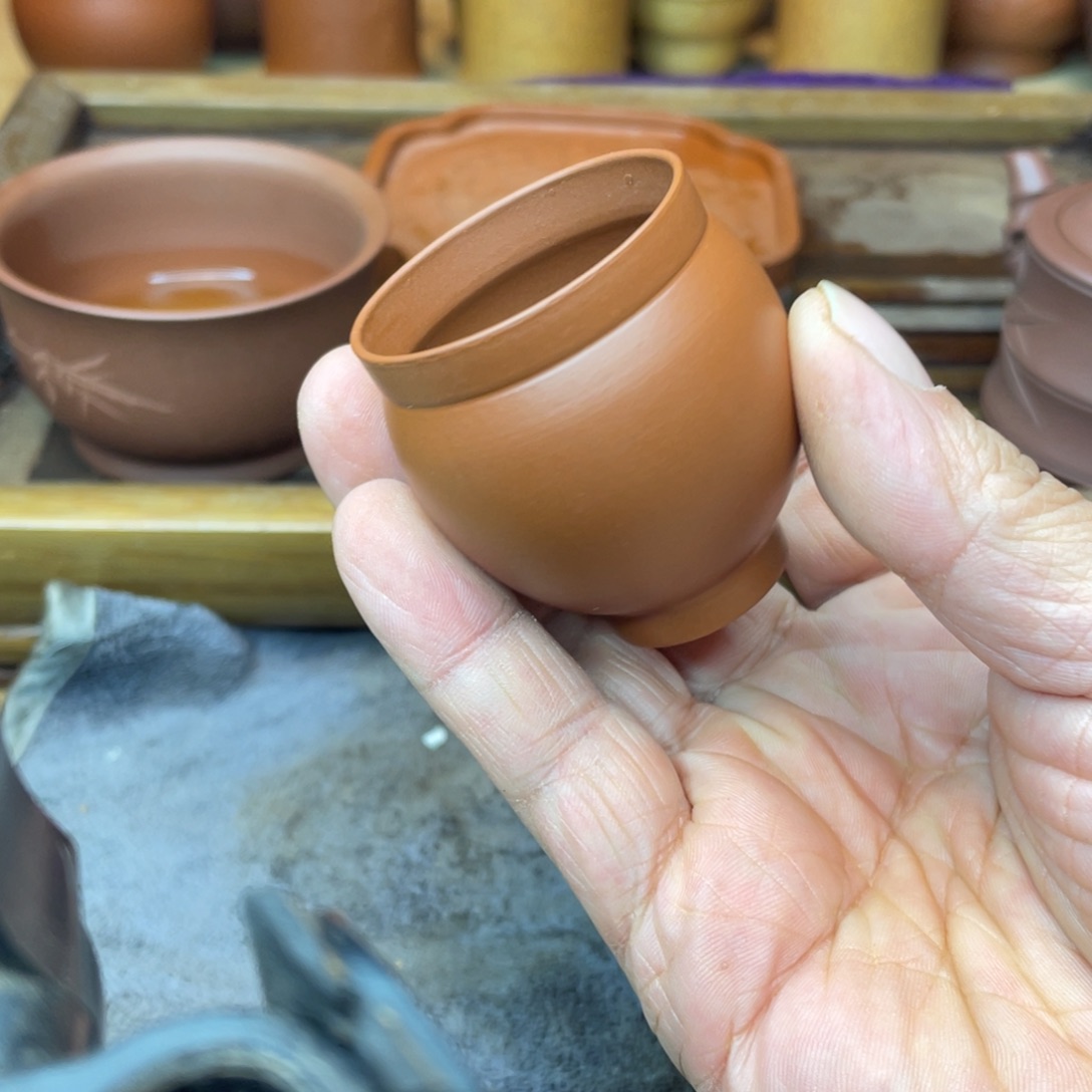 紫砂茶壶原矿赵庄朱泥精工超薄小玲珑