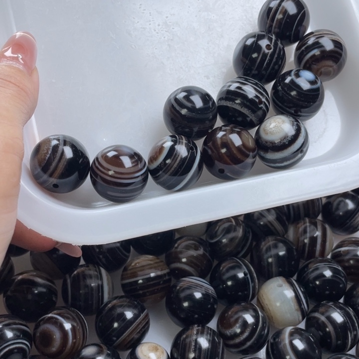 玛瑙/玉髓未镶嵌手链