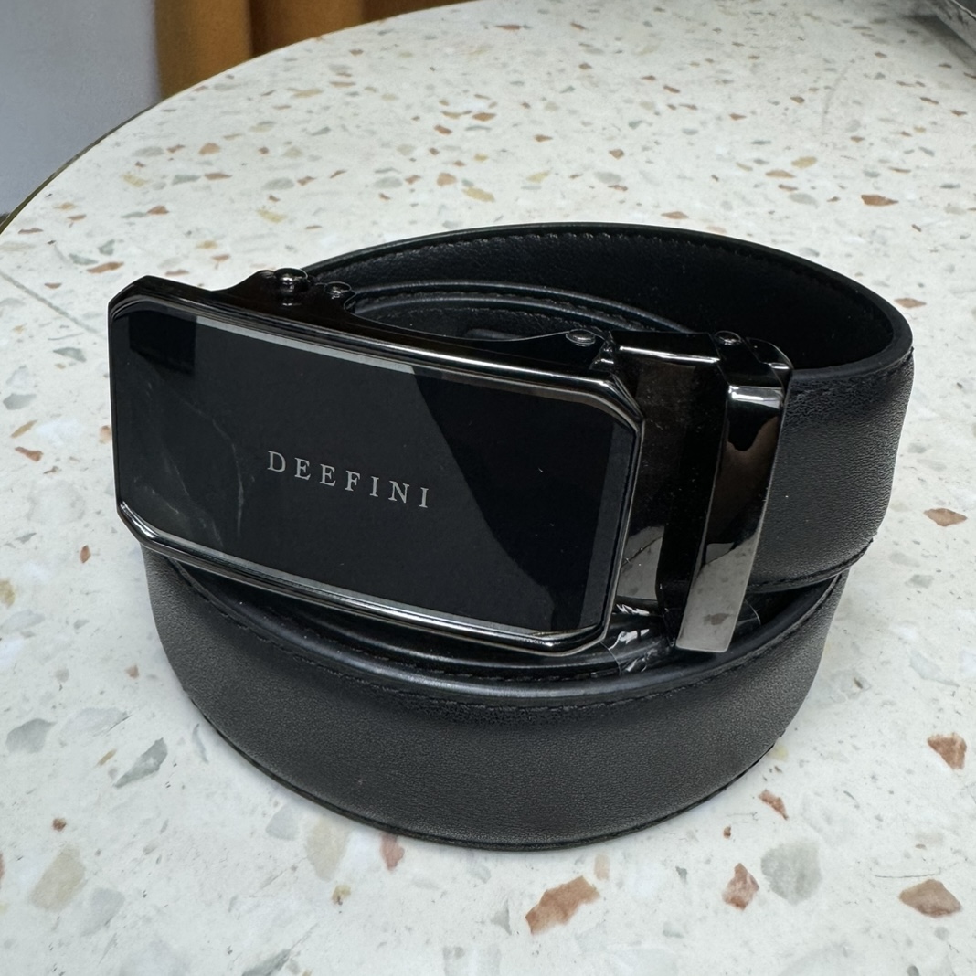 商务休闲皮带自动扣男士质感腰带HP50888