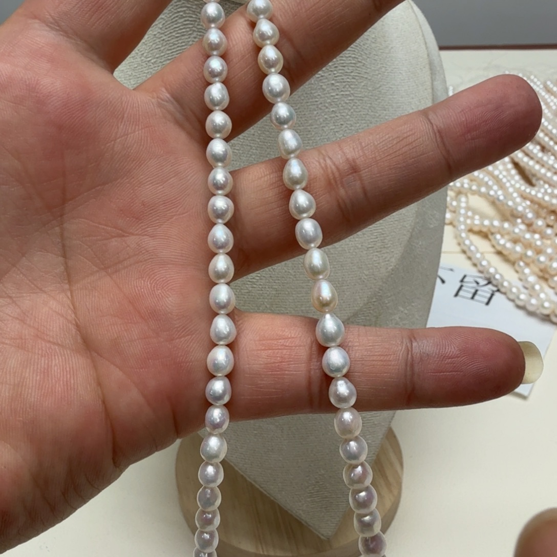 颈饰合金淡水珍珠10003