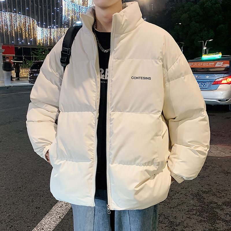 2025新款冬季美式加厚羽绒棉衣韩系棉服港风宽松面包服棉袄外套男