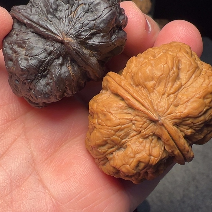 文玩核桃把件九五玄包阴阳45mm