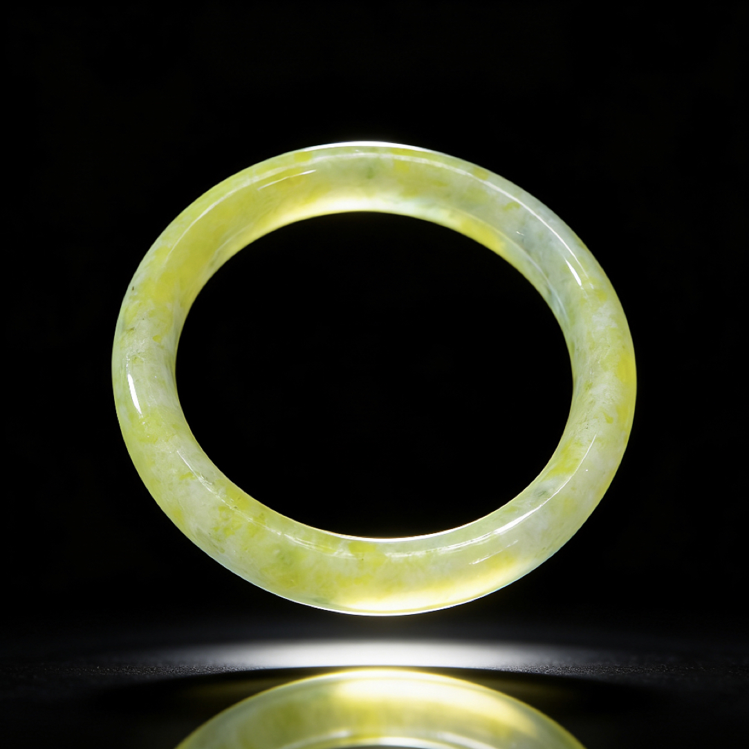 【姚琛精选】家居新中式青提白花手镯 LTYZ+ZZTZ-JC-1A