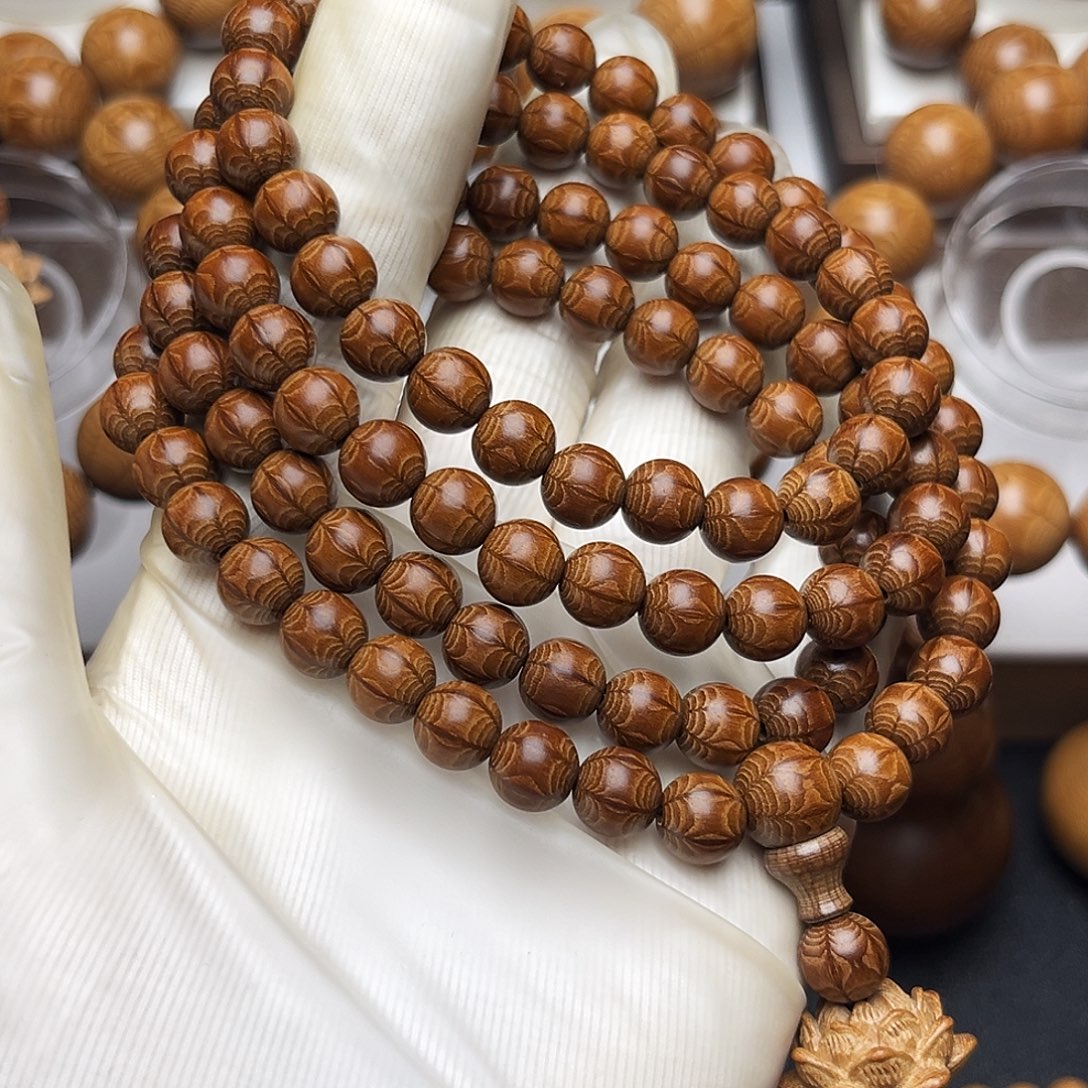 乘***浪六道木手串/手链0.8六道木满花满纹毕业款