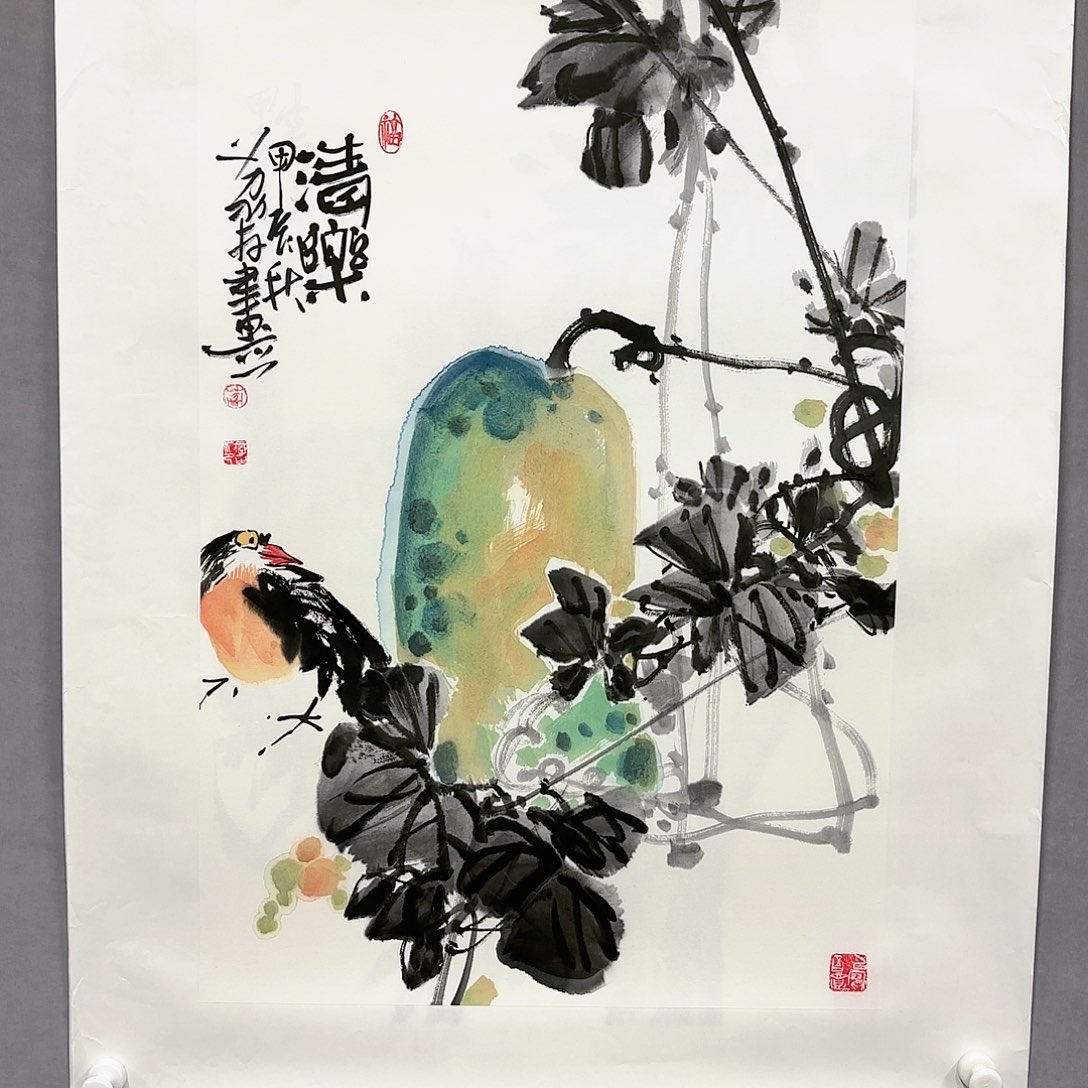 国画国画纯手绘作品请放心去藏