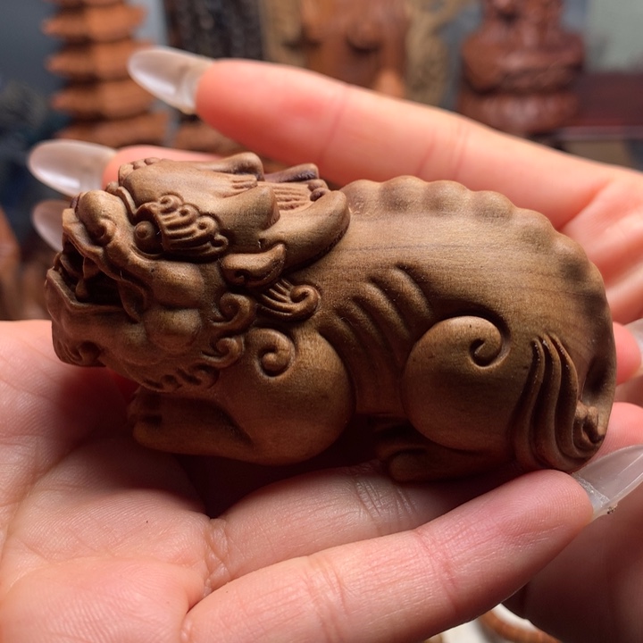 檀香木把件老山檀木