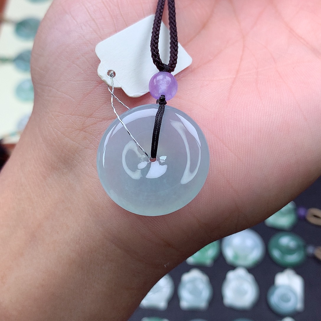 颈饰未镶嵌翡翠6 尺寸25.1-5.6