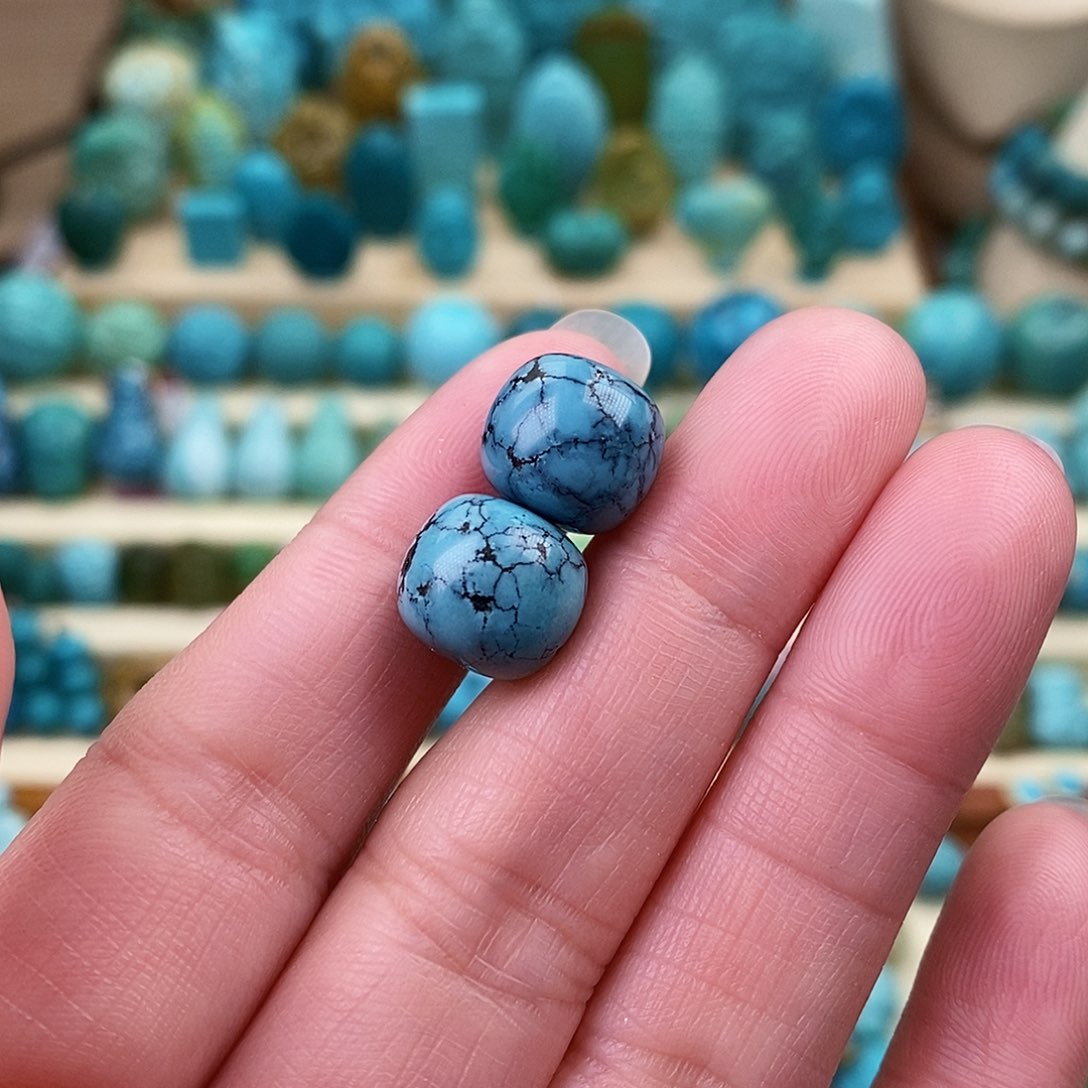 绿松石珠宝奇石未镶嵌