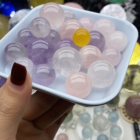 水晶珠宝半成品未镶嵌冰*水晶19号