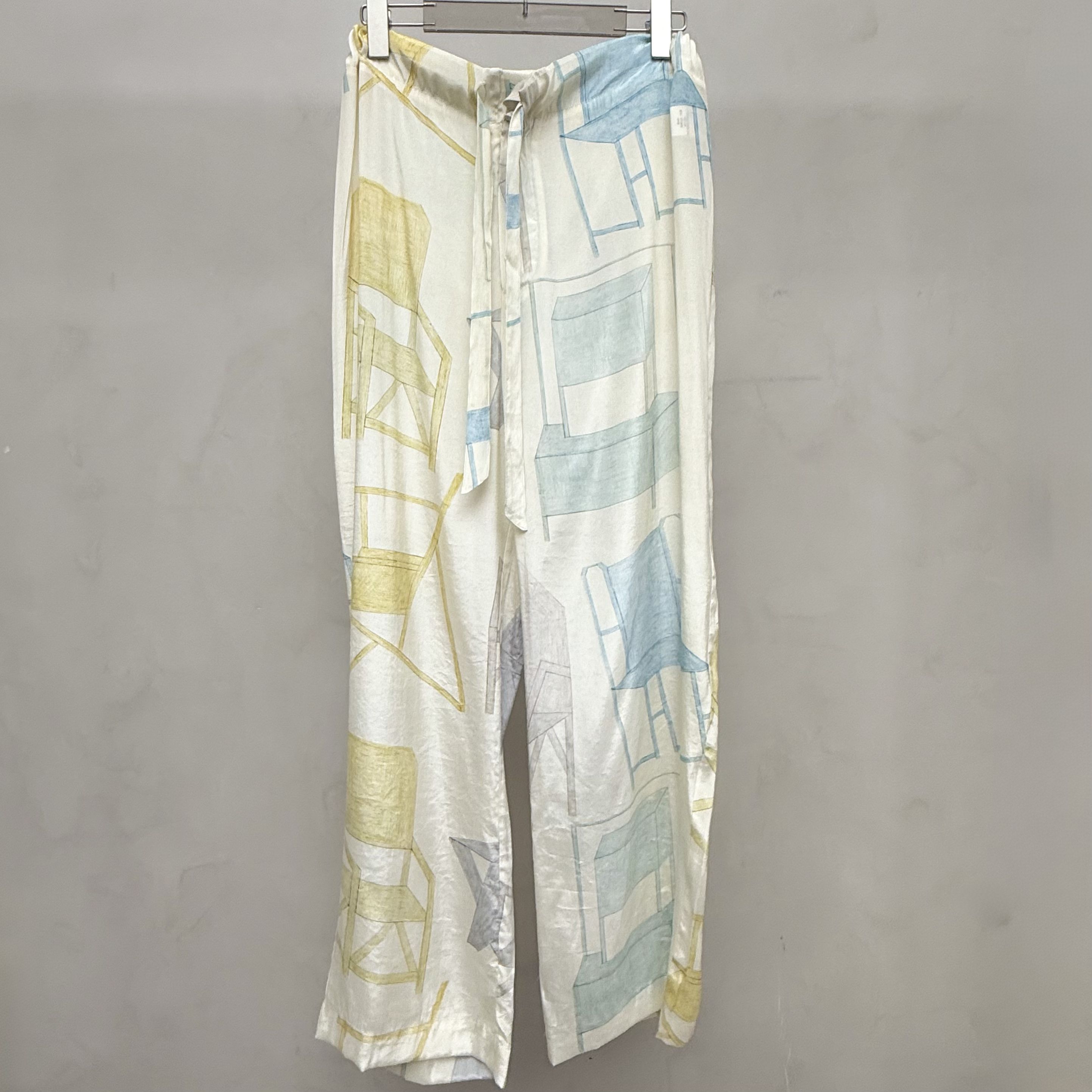 AN9.Studio︱高定真丝高级感秀场大甩裤A166