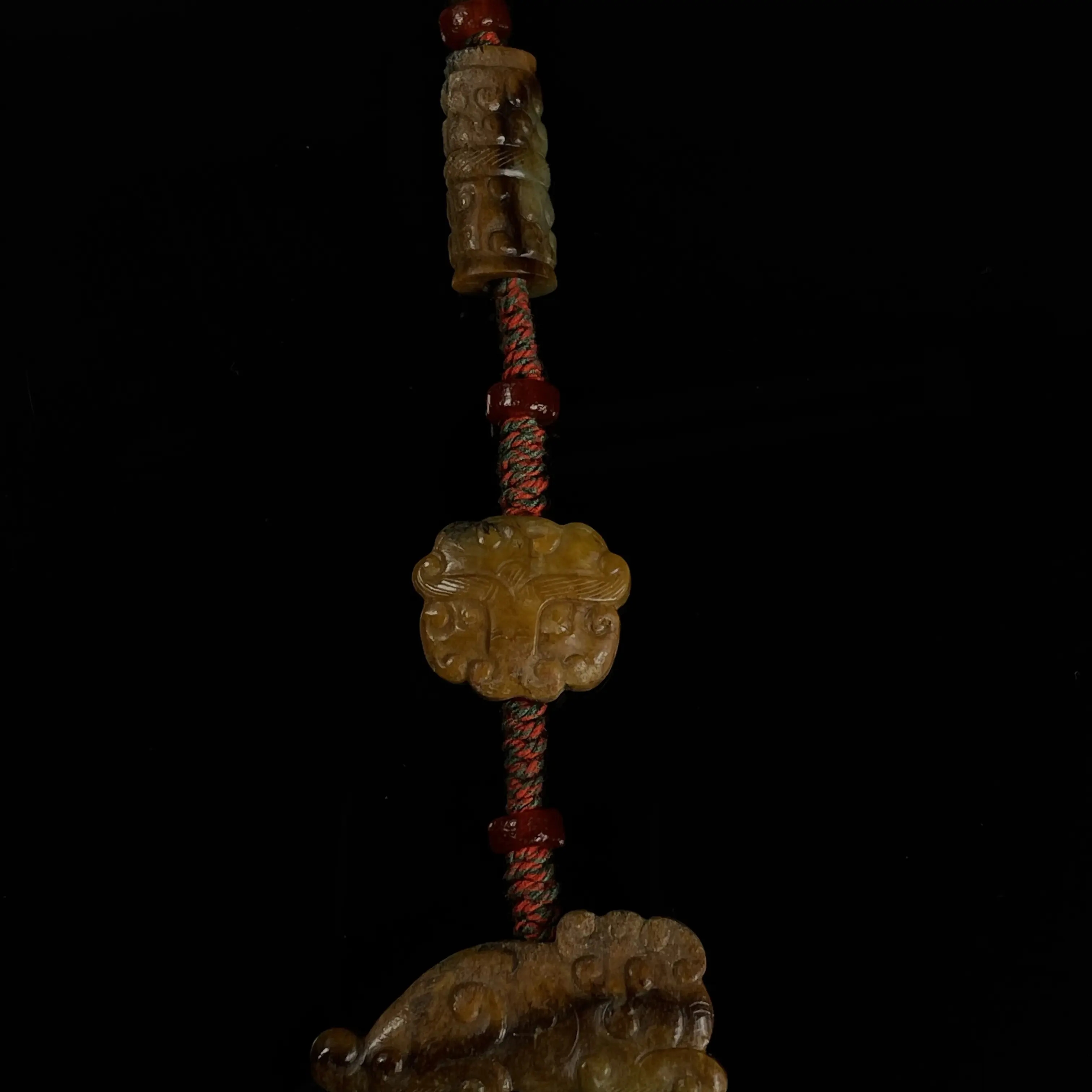 多宝串古玉手玩和田玉新疆和田玉