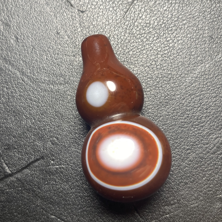 清仓老玛瑙葫芦挂件吊坠手工雕刻把件老货旧货时尚复古男女款颈饰