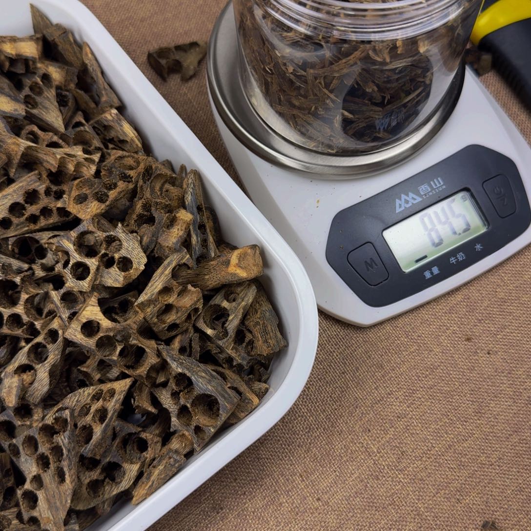 明***月线香虎斑棋沉水料84.5克