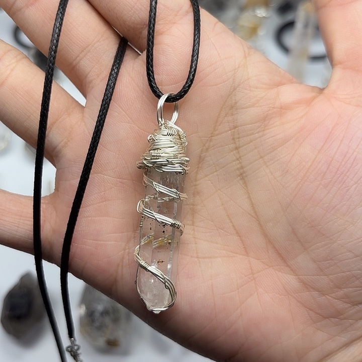 未镶嵌颈饰水晶闪灵钻项链