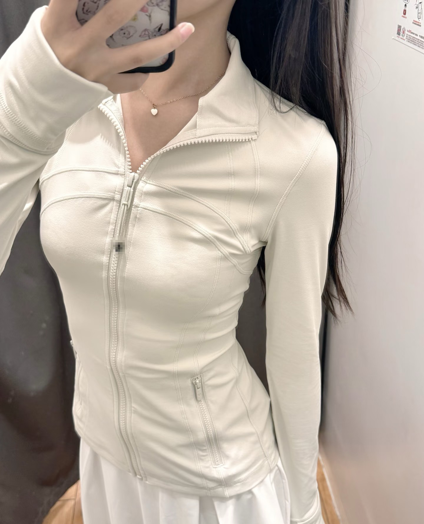 新三代无网纱瑜伽服立领DF修身户外