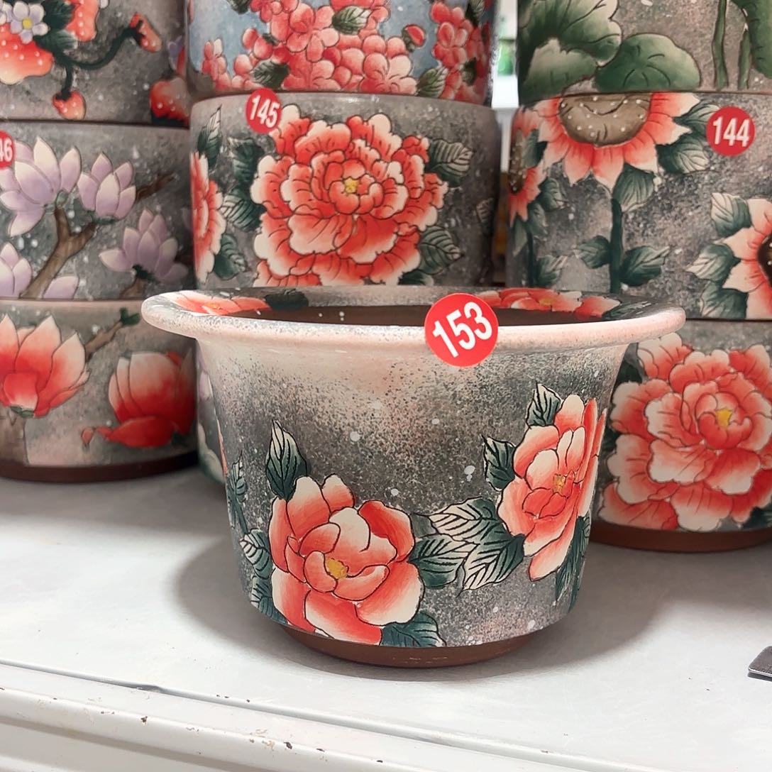 紫砂花盆手工花盆默认微瑕14/12