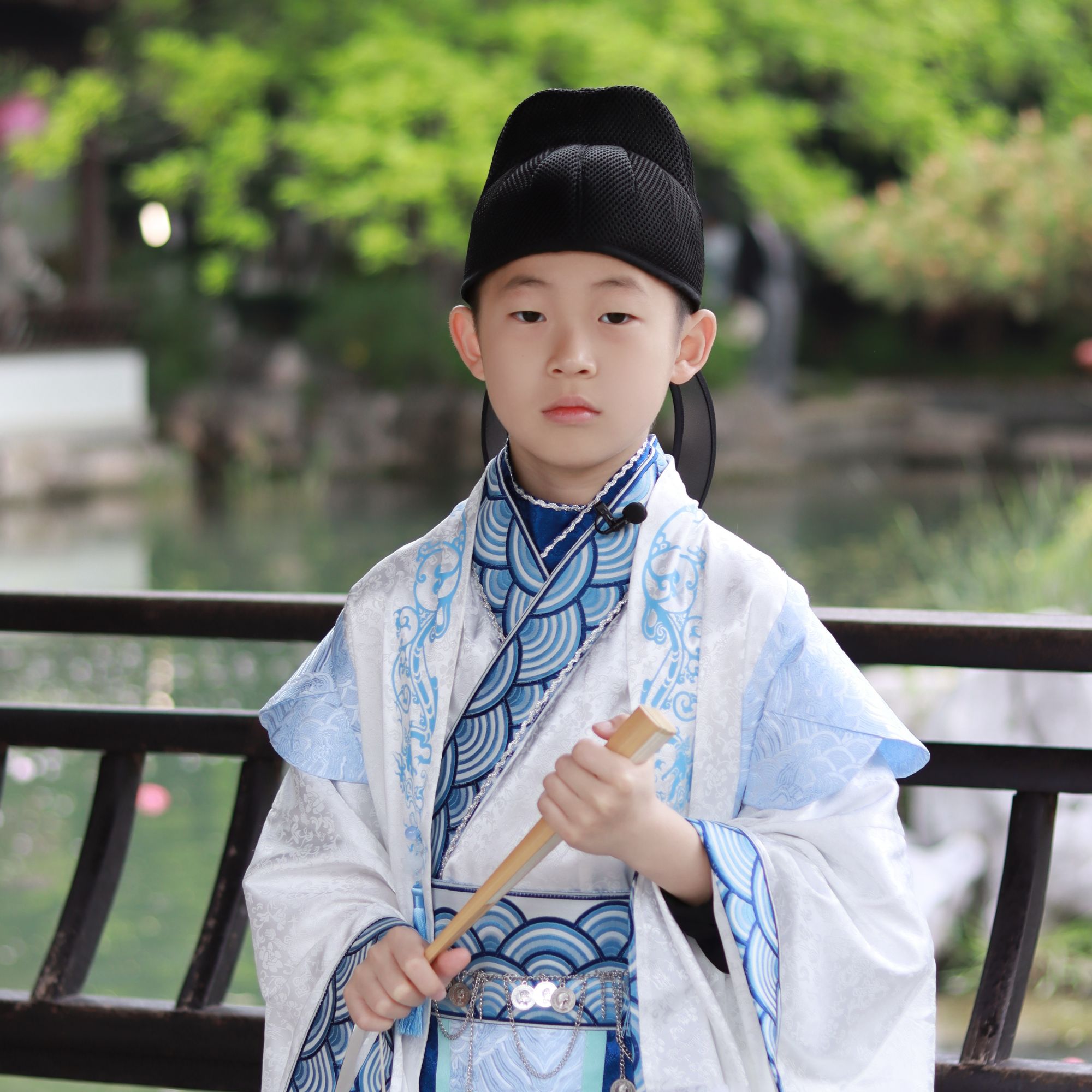 鲜衣怒马少年时冰螭 原创敖丙 改良微立领开衫宋制交领衫曲领义领