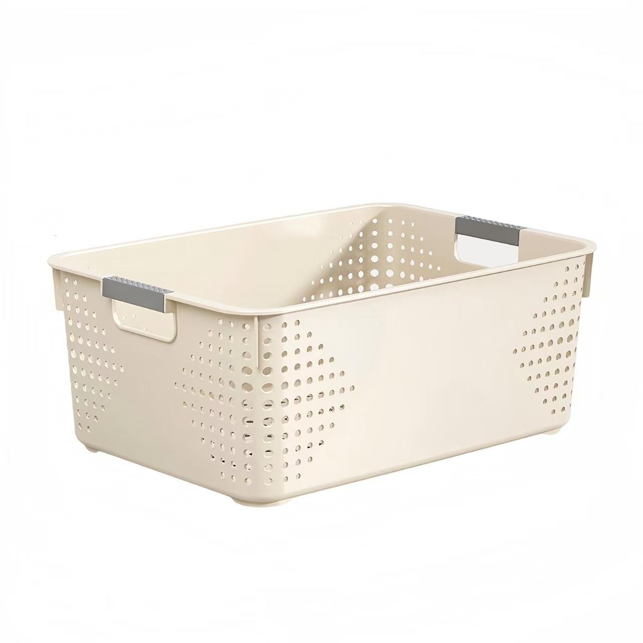 收纳箱提收款注塑厨房简约收纳筐杂物收纳优勤宿舍