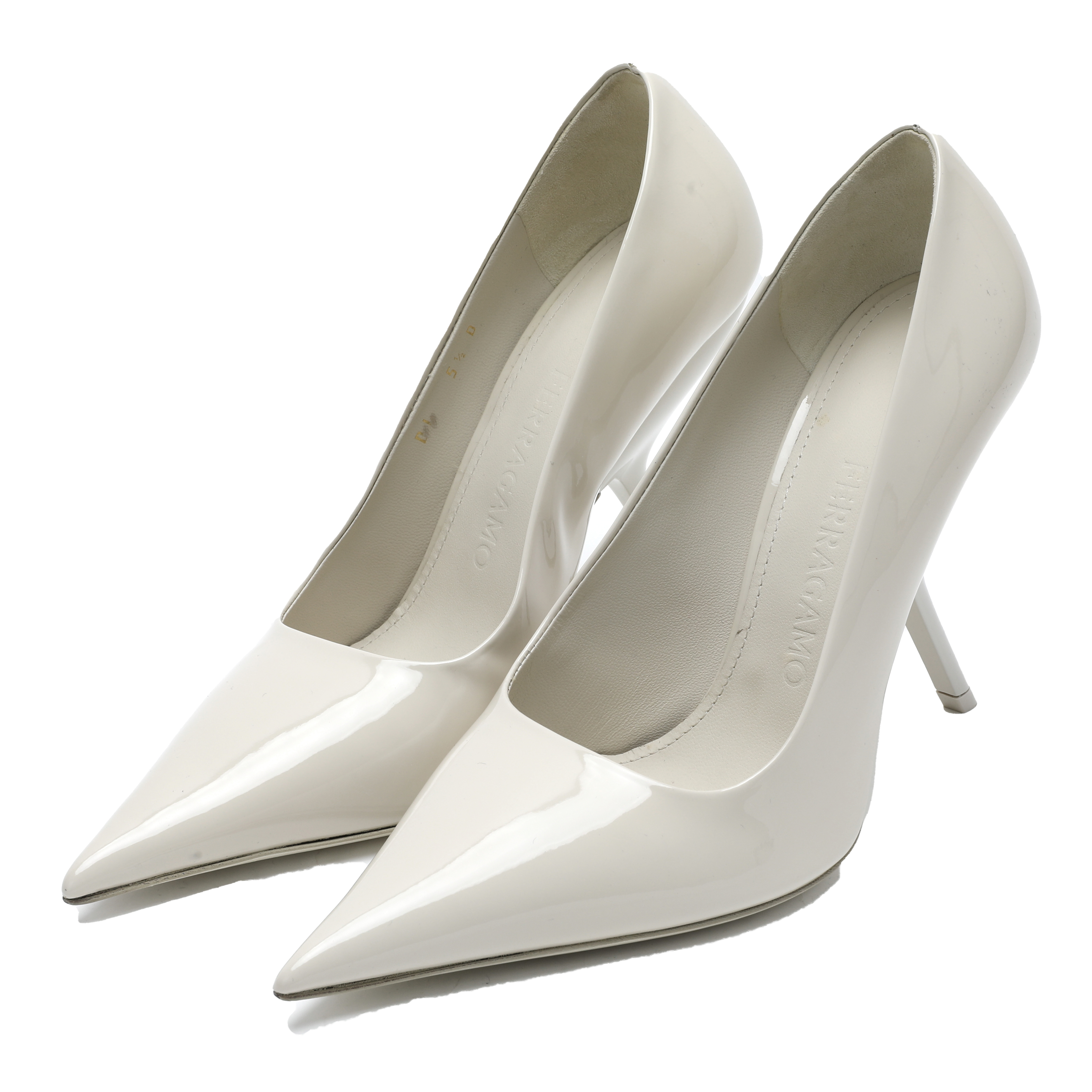 FERRAGAMO 简约精致气质女士尖头细跟高跟鞋 0762435