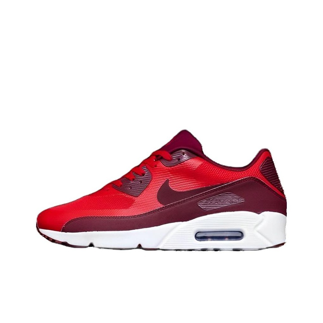 NIKE/耐克Nike Air Max90低帮生活休闲鞋男款红白875695-600