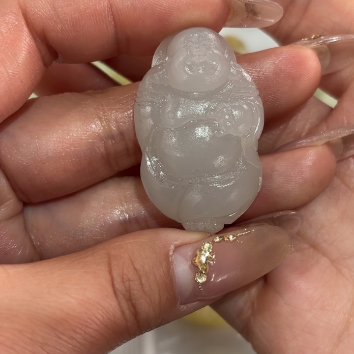 和田玉佛公吊坠定制未镶嵌