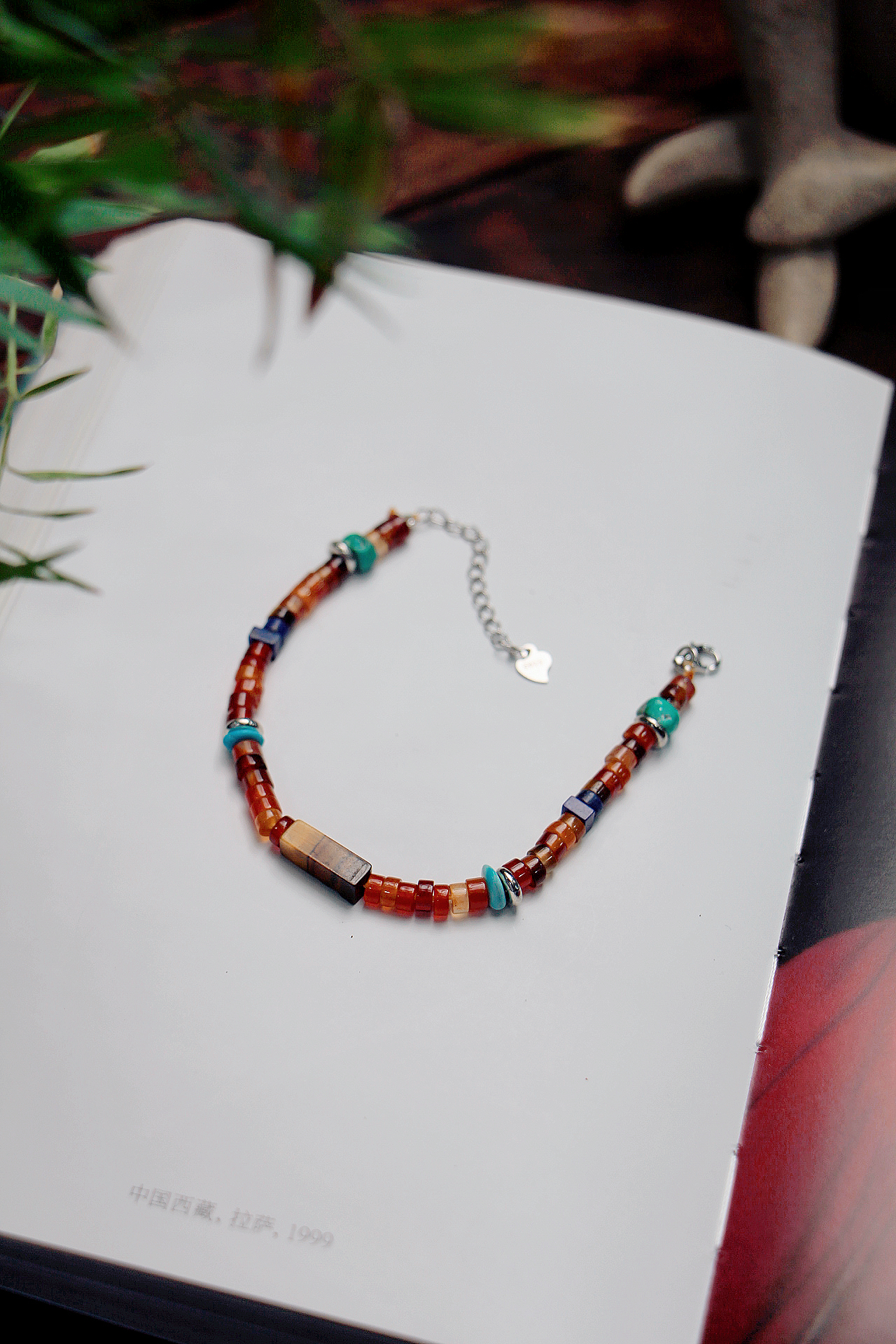 【冬日暖阳】玛瑙s925银手串手链藏式民主风原创设计