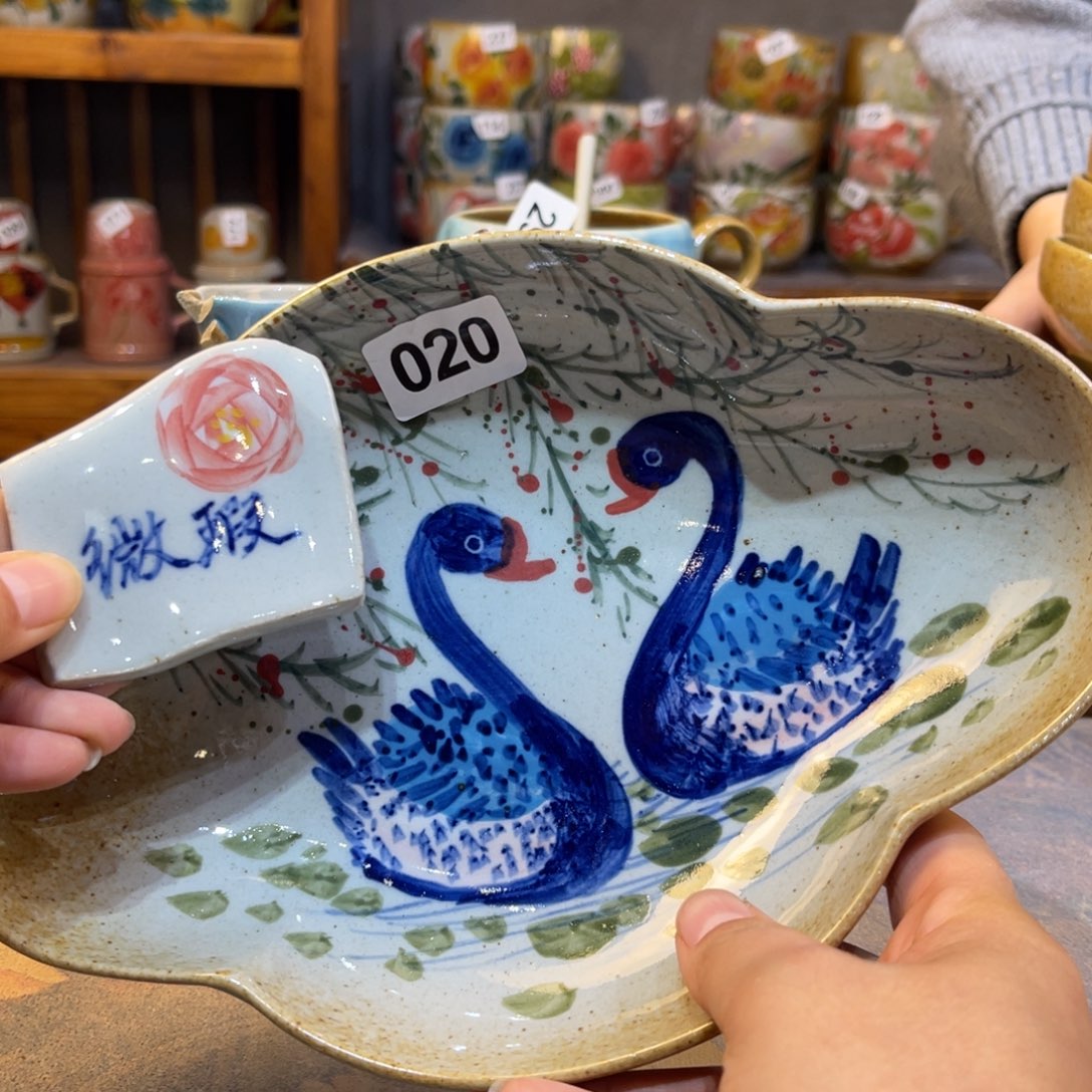 瓷片景德镇手工制作