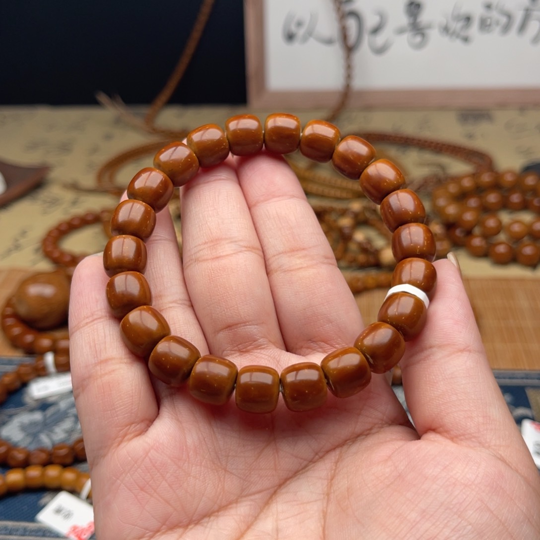 紫金鼠手串喔****7实心老型直切10➕