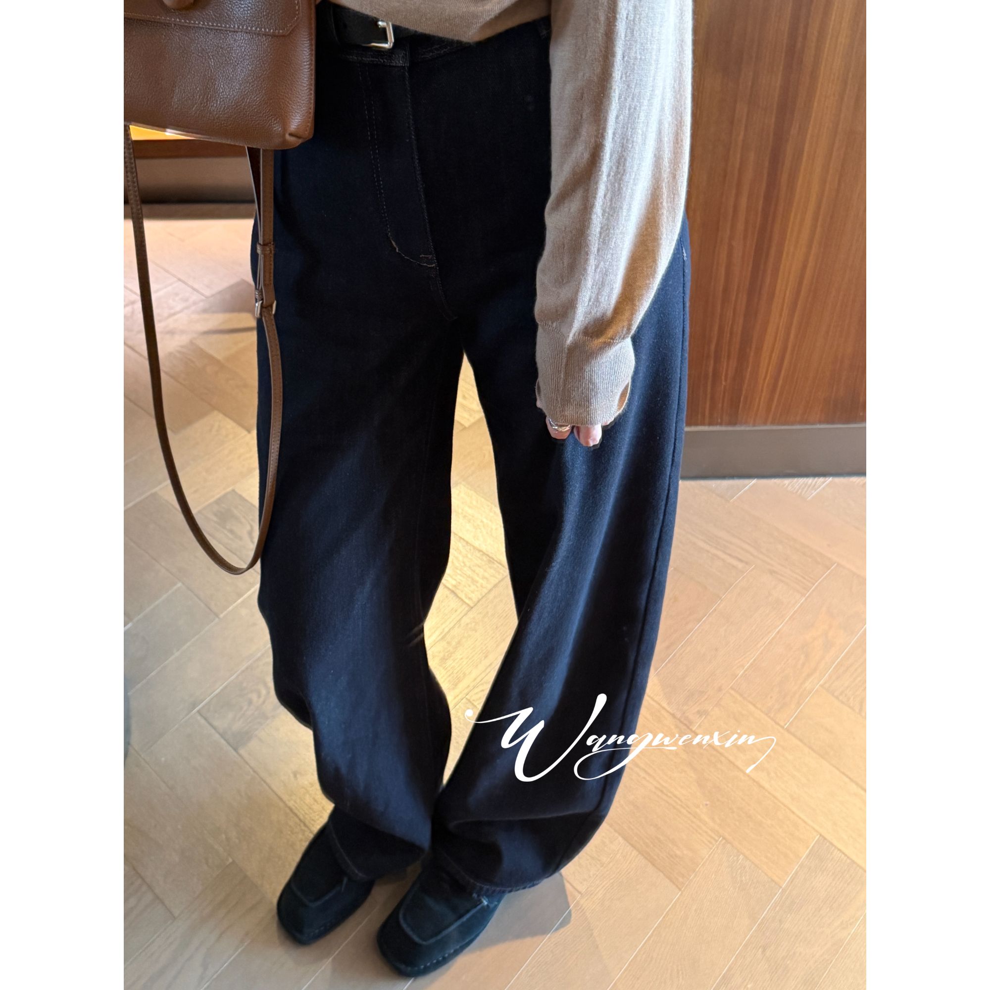 【王雯馨】 “月亮裤”纯意 da 利！！调调！！强烈！自留推荐！牛仔裤