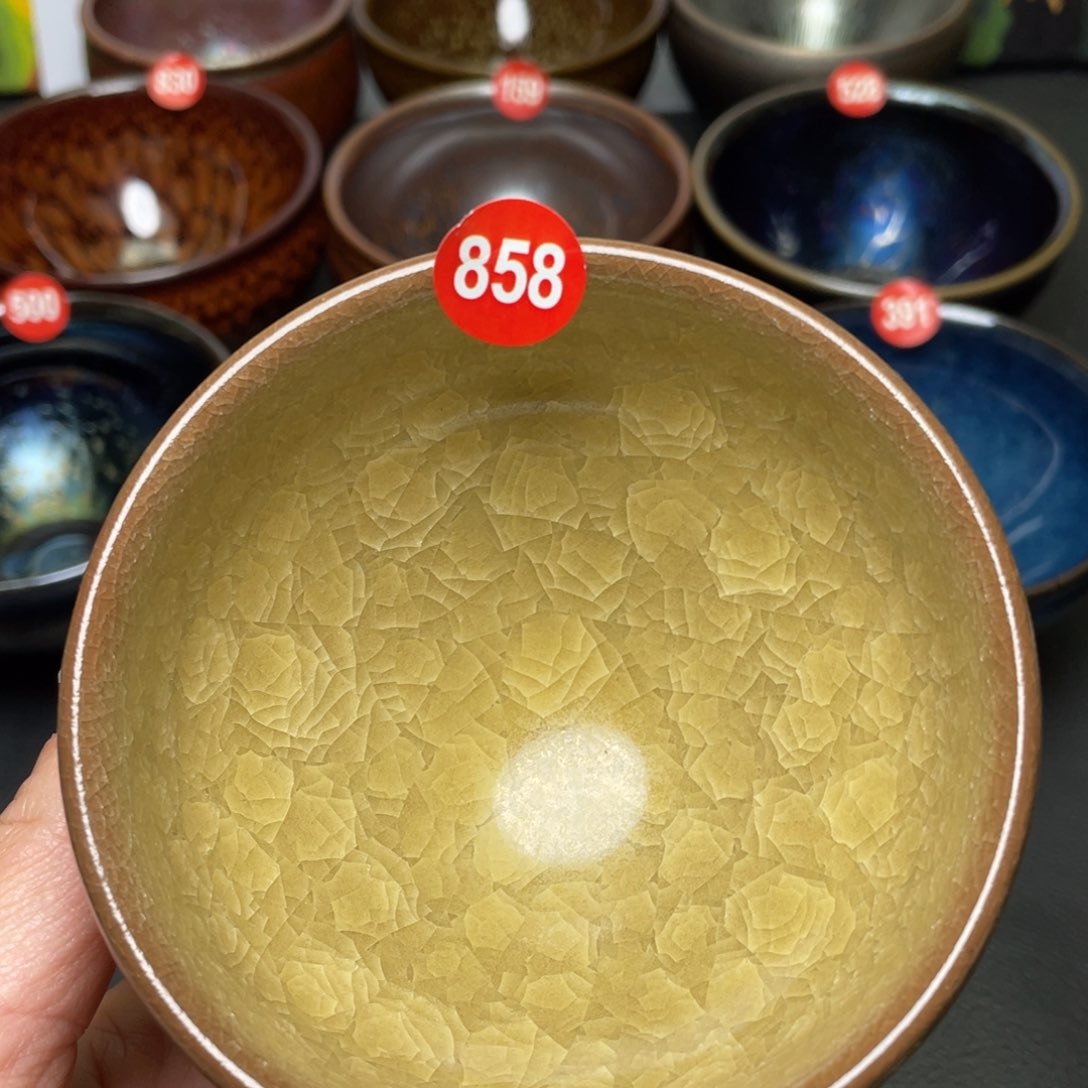 茶盏858 建窑建盏茶盏